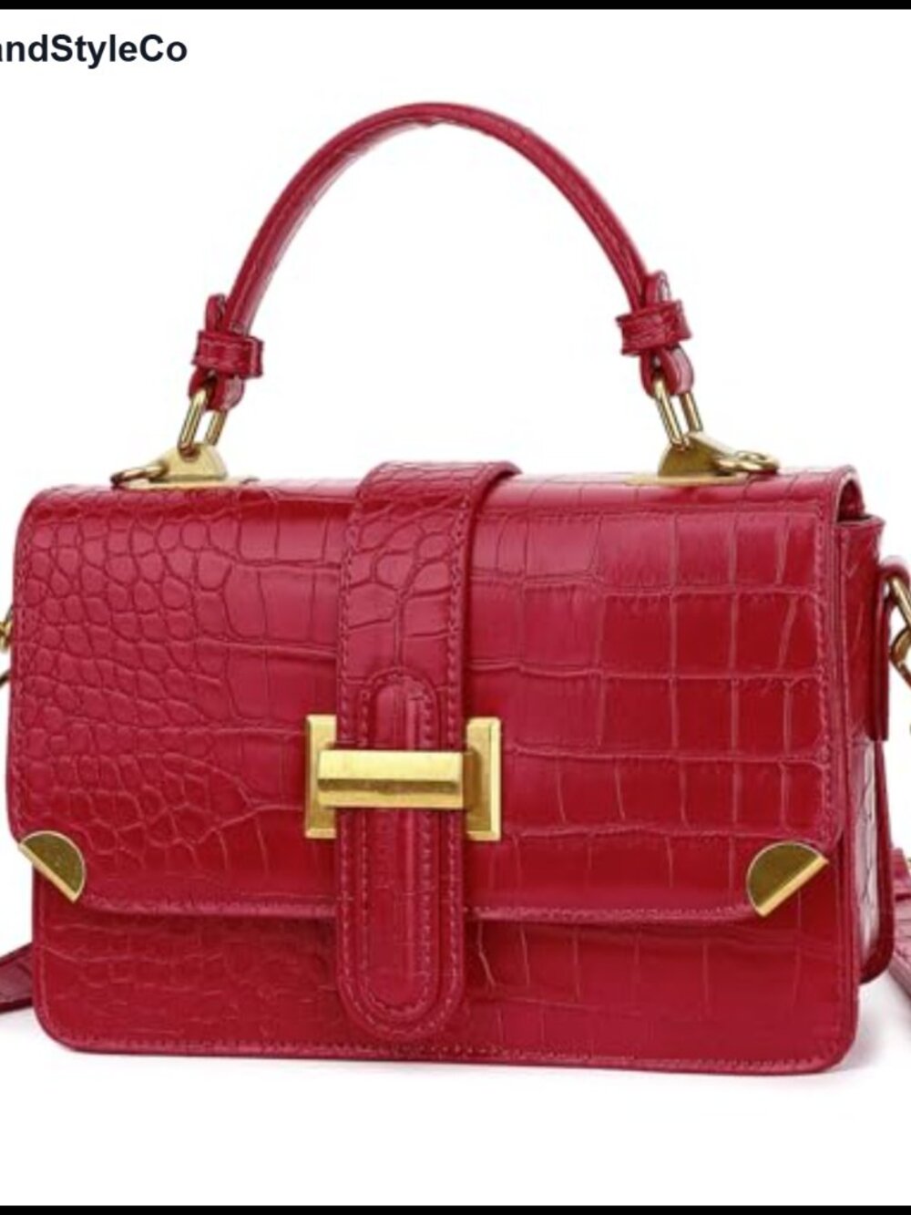 Small Leather Satchel Crossbody Purse Top Handle Handbag for Women